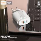 Kucni punjac Moxom MX-HC89 20W Type-C na Lightning beli slika 4