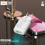 Kucni punjac Moxom MX-HC89 20W Type-C na Lightning beli slika 5