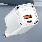 Kucni punjac LDNIO A2317C PD 30W QC3.0 18W Type-C na Type-C beli slika 4