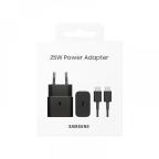Samsung Super Fast kucni punjac PD 25W Type C crni EP-T2510-XBEGEU FULL ORG slika 6