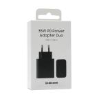 Samsung Ultra Fast kucni punjac 35W DUO Type C + USB A crn EP-TA220-NBE FULL ORG slika 3