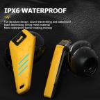 Slusalice Bluetooth Airpods YX07 sive slika 5