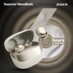 Slusalice bluetooth Superior NanoBuds krem slika 3