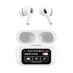 Slusalice bluetooth DS86 ANC/ENC TWS sa LED ekranom bele slika 2
