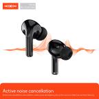 Slusalice bluetooth Moxom MX-TW67 ANC sa LED ekranom bele slika 7