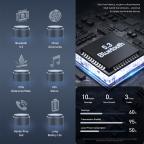 Slusalice bluetooth AWEI T1 Pro crne slika 3
