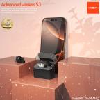 Slusalice bluetooth Moxom MX-TW74 ANC crne slika 4
