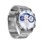 Pametni Sat Smart Watch DT Ultramate srebrni (crna silikonska i srebrna metalna narukvica) cena 12000 din slika