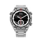 Pametni Sat Smart Watch DT Ultramate srebrni (crna silikonska i srebrna metalna narukvica) slika 9