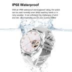 Pametni Sat Smart Watch DT Diamond srebrni (metalna narukvica) slika 9