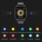 Pametni Sat Smart Watch DT99 sivi (silikonska narukvica) slika 5