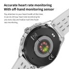 Pametni Sat Smart watch DT M1 srebrni (silikonska narukvica) slika 2