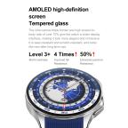 Pametni Sat Smart watch DT Watch X crni (crna silikonska i braon kozna narukvica) slika 11