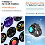 Pametni Sat Smart watch AWEI H36 crni slika 5