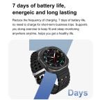 Pametni Sat Smart watch DT WATCH ULTRA crni (crna silikonska narukvica) slika 6