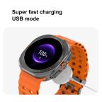 Pametni Sat Smart watch DT WATCH ULTRA crni (narandzasta silikonska narukvica) slika 7