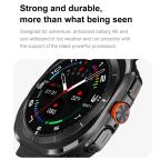 Pametni Sat Smart watch DT WATCH ULTRA srebrni (bela silikonska narukvica) slika 9