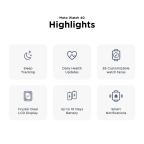 Pametni Sat Smart watch Motorola Moto Watch 40 crni slika 5