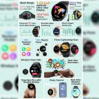 Pametni Sat Smart Watch Blackview X20 srebrni slika 5