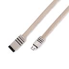 USB data kabal REMAX Weave RC-081m micro krem 1m cena 1000 din slika