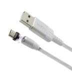 USB data kabal MOXOM Led flowing MX-CB67 micro beli cena 2500 din slika