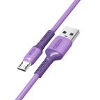 USB data kabal MOXOM MX-CB53 MICRO ljubicasti cena 1000 din slika