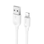 USB data kabal Comicell Superior CO-BX14 2.4A Lightning 3m beli cena 1000 din slika