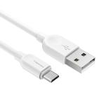 USB data kabal Comicell Superior CO-BX14 2.4A Micro USB 3m beli slika 2
