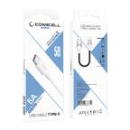 USB data kabal Comicell Superior CO-BX33 Fast 50W 5A Type C 1m beli slika 6