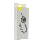 USB data kabal BASEUS Mirror 3in1 micro/Iphone lightning/Type C 66W 1.2m crni slika 4