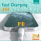 USB data kabal Moxom MX-CB133 PD 30WType-C na lightning 2m beli slika 3