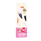 USB data kabal Moxom MX-CB169 3A lightning 1m beli slika 2