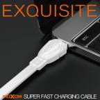 USB data kabal Moxom MX-CB32 2.4A lightning 1m beli slika 3