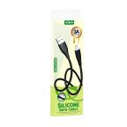 USB data kabal Moxom MX-CB169 3A lightning 1m crni slika 2