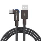 USB data kabal Moxom MX-CB210 180 Rotation 3A Type C 1.2m crni cena 1500 din slika