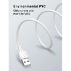 USB data kabal LDNIO LS541 2.1A Lightning 1m beli slika 2