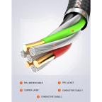 USB data kabal LDNIO LS851 25W Type-C 1m crni slika 3
