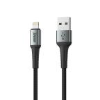 USB data kabal Superior SU-K104 Fast 12W 2.4A USB A na Lightning 1m crni cena 1000 din slika