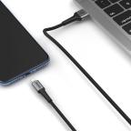 USB data kabal Superior SU-K104 Fast 12W 2.4A USB A na Lightning 1m crni slika 3