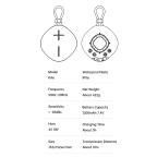 Zvucnik bluetooth AWEI KA6 crni slika 5