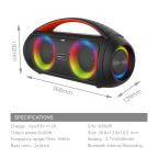 Zvucnik Bluetooth BKK B63 crni slika 5