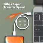 Adapter LDNIO LC150 Type C na USB sivi slika 5
