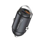 Auto punjac KONFULON C95Q + DC85 QC3.0 20W, PD 20W sa Type C kablom crni 1m slika 3