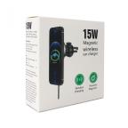 Auto punjac iPhone magnetic 15W crni slika 4