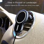 Auto punjac iPhone magnetic 15W crni slika 7