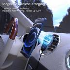 Auto punjac iPhone magnetic 15W crni slika 9