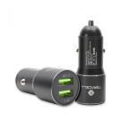 Auto punjac Teracell Evolution TC-05 2xUSB QC3.0 2.4A sa micro USB kablom crni cena 2000 din slika