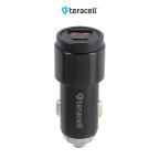 Auto punjac Teracell Evolution TC-11 PD 22.5W + USB QC3.0 20W, 45W (total) sa Type C kablom crni slika 2