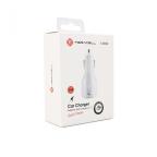 Auto punjac Teracell Ultra DC01 2.4A sa iPhone lightning kablom beli cena 2000 din slika