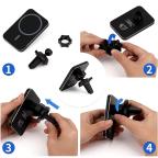 Auto stalak magnetic Magsafe punjac 15W beli slika 8